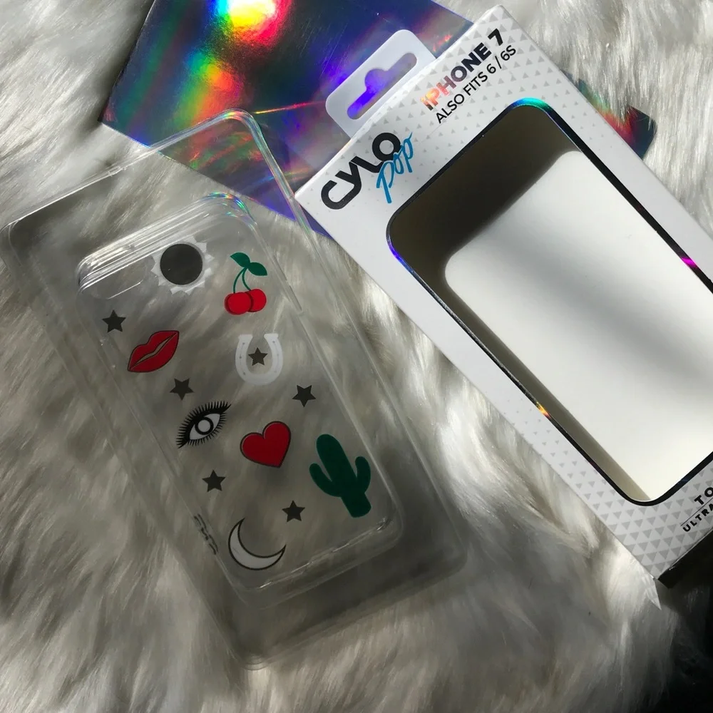 Cylo Pop Tough-Lux iPhone 8 Regular Clear Case. NEW!